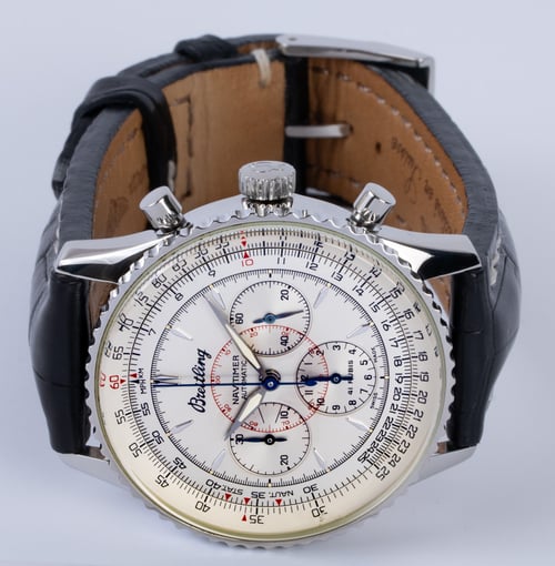 Front View of Navitimer Montbrillant Chrono 38