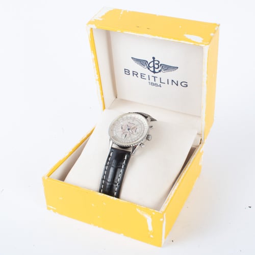 Box / Paper shot of Navitimer Montbrillant Chrono 38