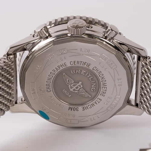 Caseback of Navitimer Olympus