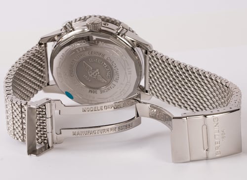 Open Clasp Shot of Navitimer Olympus