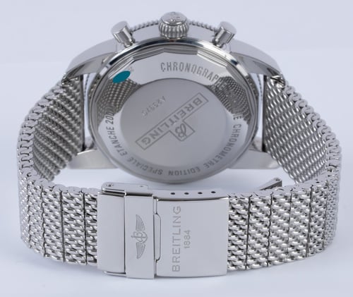Rear / Band View of SuperOcean Heritage Chronograph 44