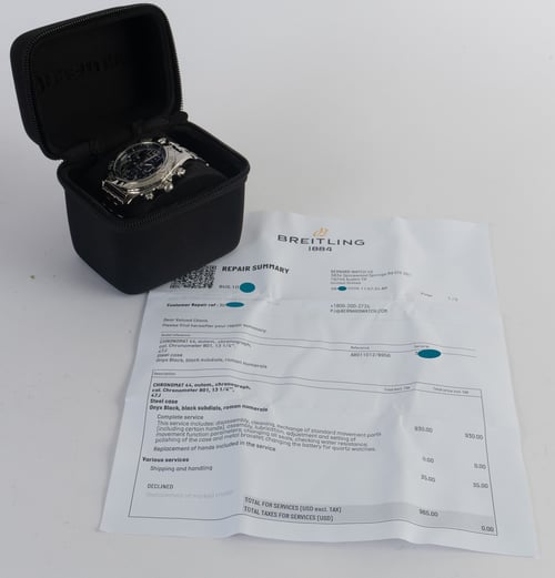Box / Paper shot of Chronomat 44