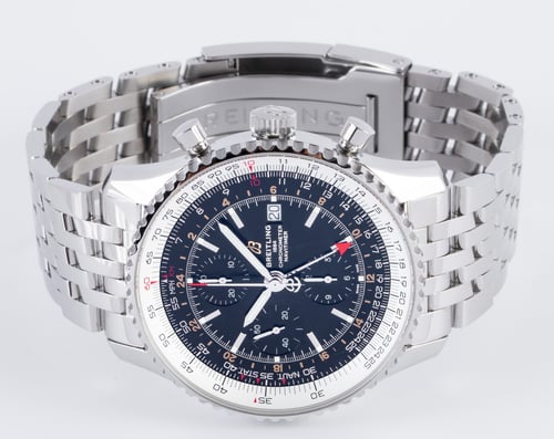 Front View of Navitimer 1 Chrono GMT 46