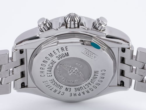 Caseback of Chronomat Evolution