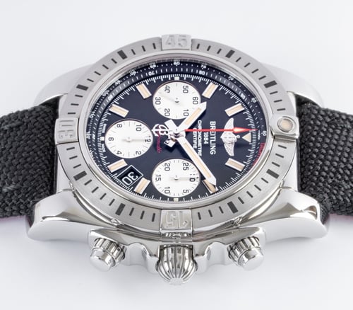 Crown Side Shot of Chronomat 41 Airborne