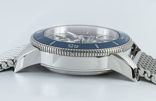 9' Side Shot of Superocean Heritage Chronograph 44