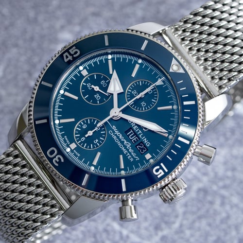 Stylied photo of  of Superocean Heritage Chronograph 44
