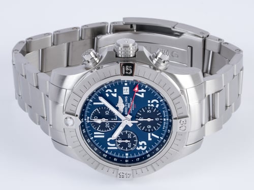 Front View of Avenger Chronograph GMT 45