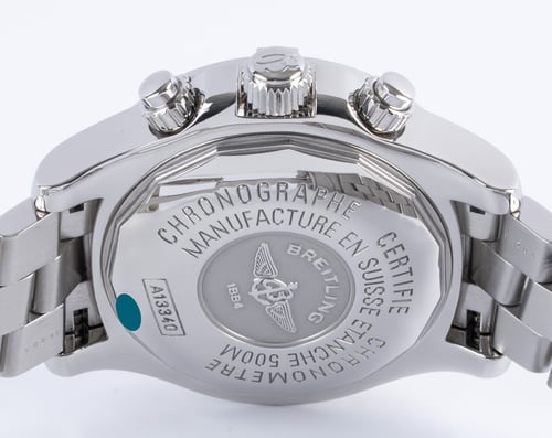 Caseback of SuperOcean Chrono