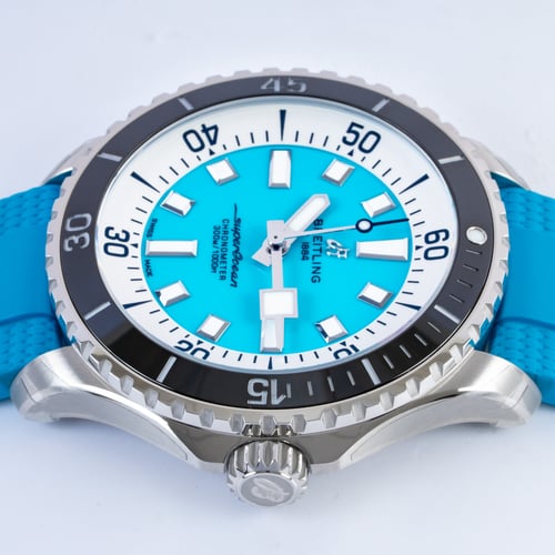 Crown Side Shot of SuperOcean Automatic 44
