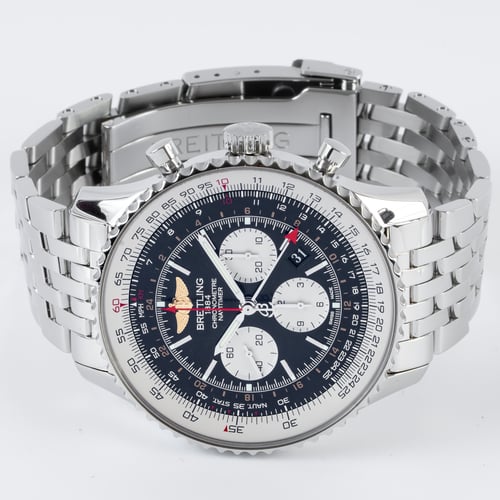 Front View of Navitimer GMT 46