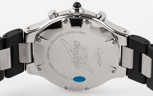 Caseback of 21 Chronoscaph
