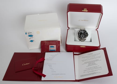 Box / Paper shot of Calibre de Cartier Diver