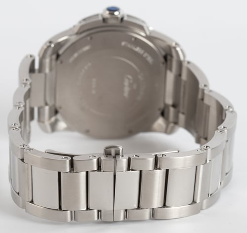 Rear / Band View of Calibre de Cartier Diver