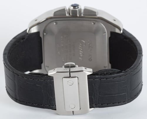 Rear / Band View of Santos 100 XL Chronograph
