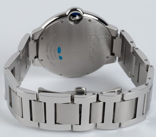 Rear / Band View of Ballon Bleu de Cartier