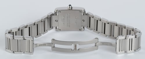 Open Clasp Shot of Ladies Tank Francaise