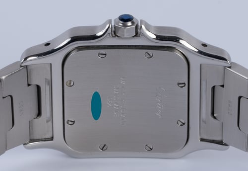 Caseback of Santos Galbee