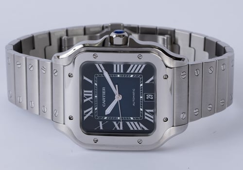 Front View of Santos De Cartier - Large