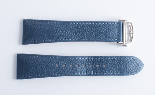 Photo of of Blue Leather Strap
