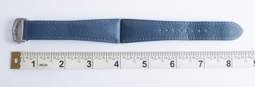 And another photo of of Blue Leather Strap