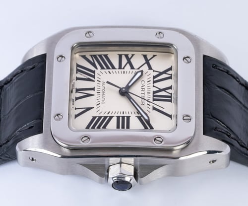 Crown Side Shot of Santos 100 Medium