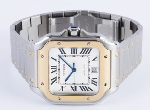 Front View of Santos de Cartier Large