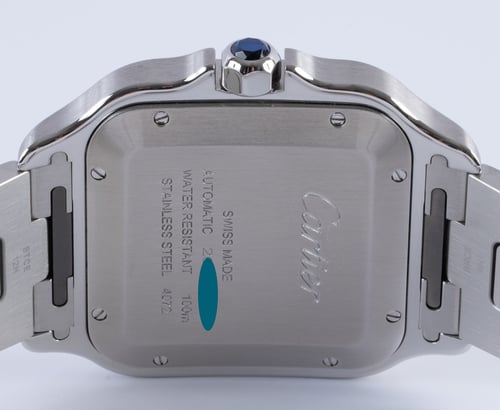 Caseback of Santos De Cartier - Large