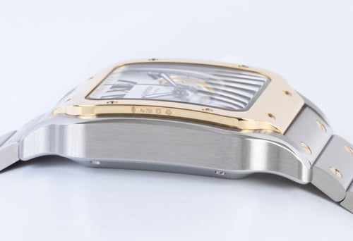 9' Side Shot of Santos De Cartier Chronograph XL
