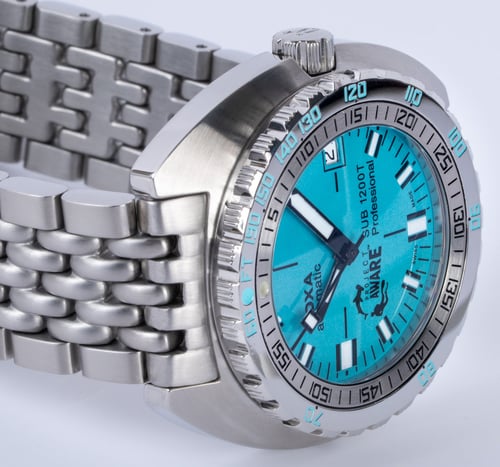 Dial Shot of SUB 1200T Project Aware II