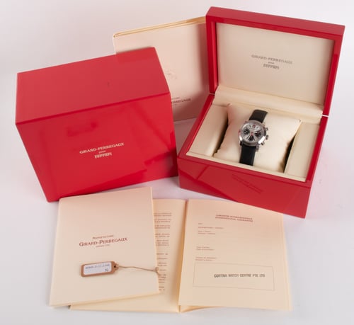 Box / Paper shot of Ferrari '275 Lemans' Chronograph