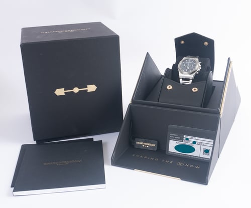 Box / Paper shot of Laureato Chronograph Ti49