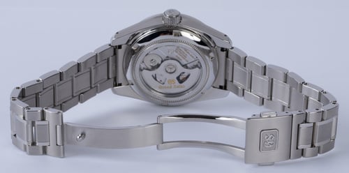 Open Clasp Shot of Heritage Hi-Beat GMT 'Bamboo'