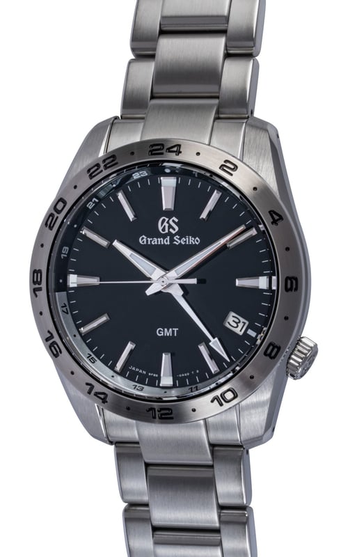 Grand Seiko Sport GMT SBGN027 - 2025 Black Dial, Steel, 39mm, Full