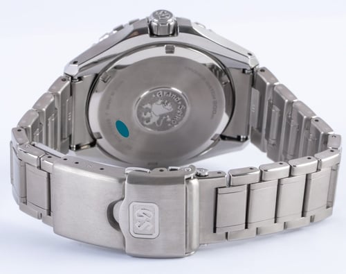 Rear / Band View of 'Ushio' Spring Drive Evolution Diver