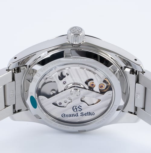 Caseback of Heritage Spring Drive 'Soko Shadow'