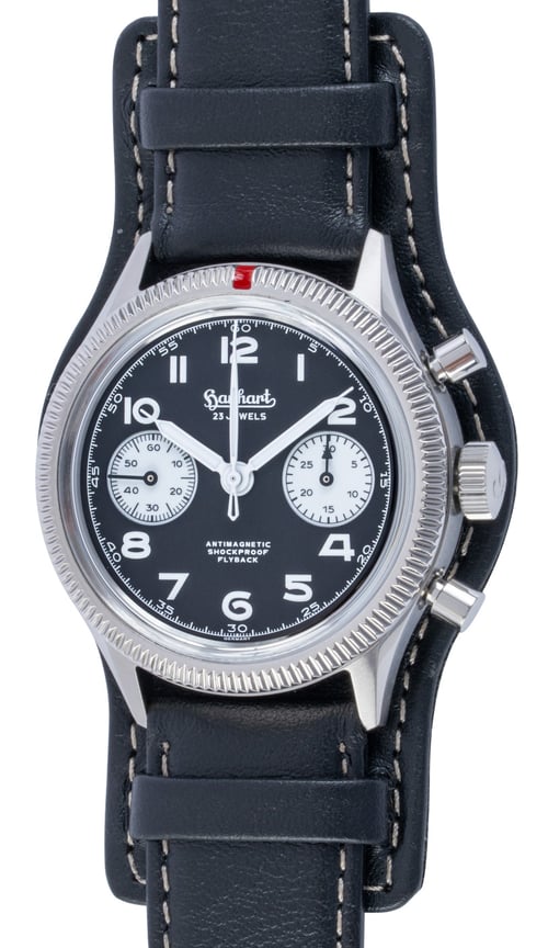 Hanhart 417 ES 1954 Reverse Panda Flyback H701.211-7010 - 2025