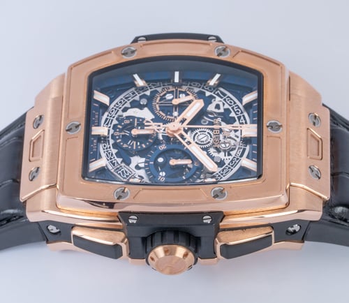 Crown Side Shot of Spirit of Big Bang King Gold Blue