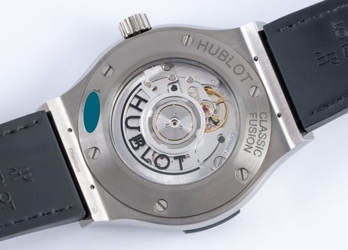 Caseback of Classic Fusion