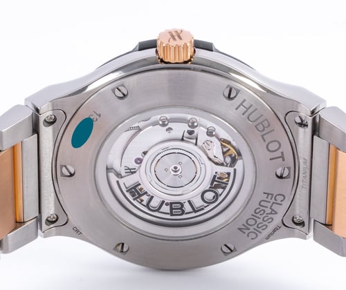 Caseback of Classic Fusion 45