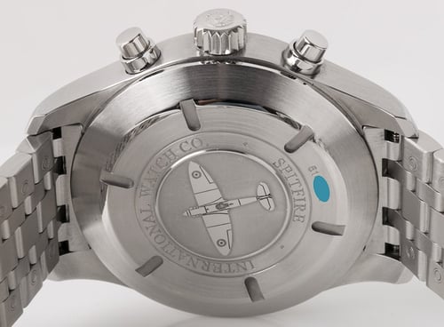 Caseback of Spitfire Flyback Chronograph