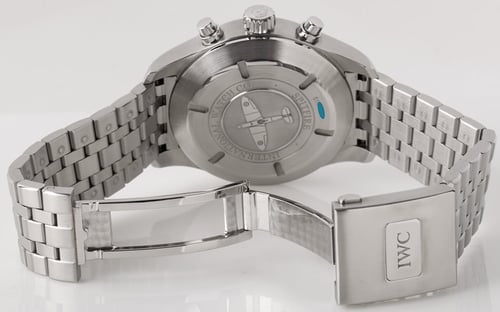 Open Clasp Shot of Spitfire Flyback Chronograph
