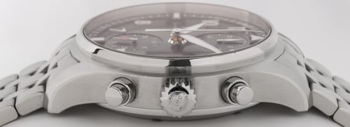 Crown Side Shot of Spitfire Flyback Chronograph