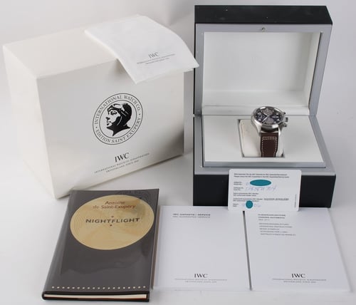 Box / Paper shot of Classic Pilot's Chronograph 'Antoine de Saint Exupéry' Edition