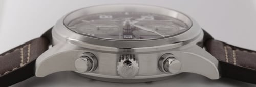 Crown Side Shot of Classic Pilot's Chronograph 'Antoine de Saint Exupéry' Edition