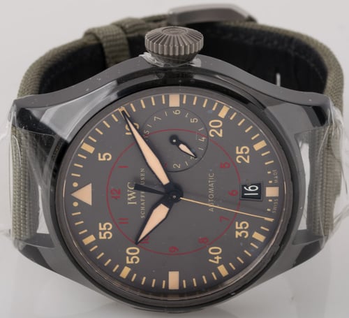 Front View of Big Pilot's Top Gun Miramar