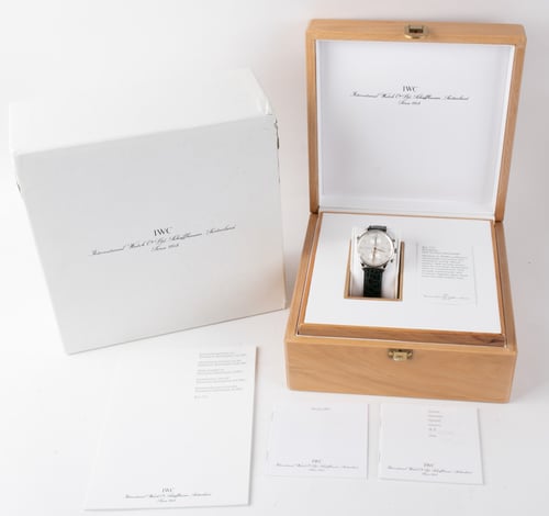 Box / Paper shot of Portugieser Chronograph Rattrapante