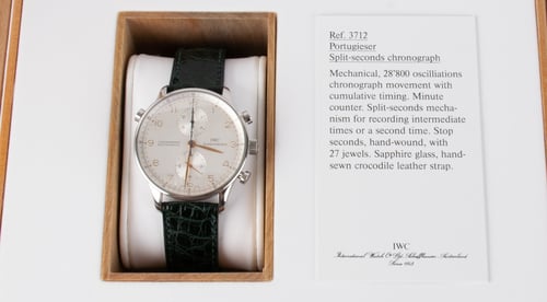 Paper shot of Portugieser Chronograph Rattrapante