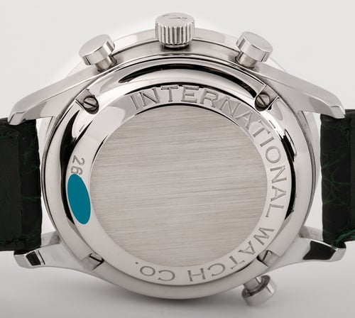 Caseback of Portugieser Chronograph Rattrapante
