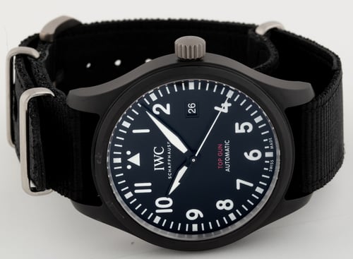 Front View of Pilot's Watch Top Gun